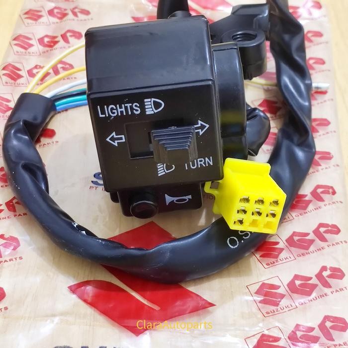 PREMIUM SAKLAR KIRI THUNDER 125 SAKELAR THUNDER 125 TOMBOL LAMPU SEIN THUNDER