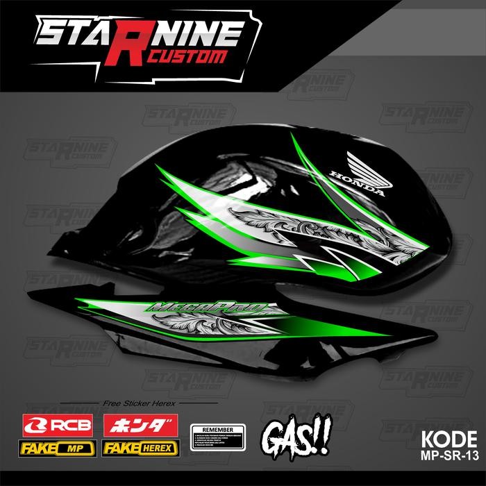 PREMIUM striping megapro primus variasi hologram stiker mp primus
