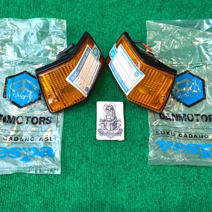 PREMIUM lampu sein vespa px original danmotor