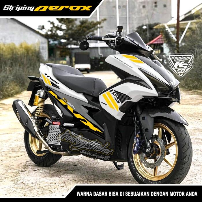 PREMIUM Striping Aerox Malaysia NVX V2 ACTUATION 155 Sticker NVX Stiker Aerox