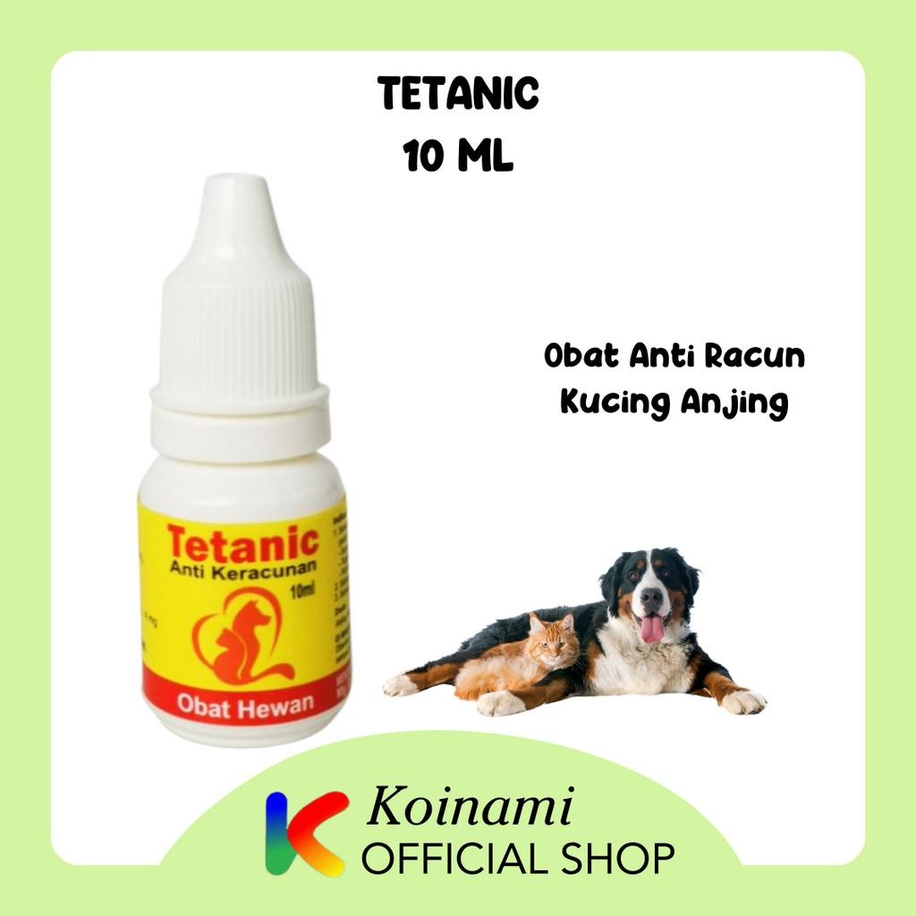 TETANIC ANTI KERACUNAN / obat anti racun untuk kucing anjing / BTM