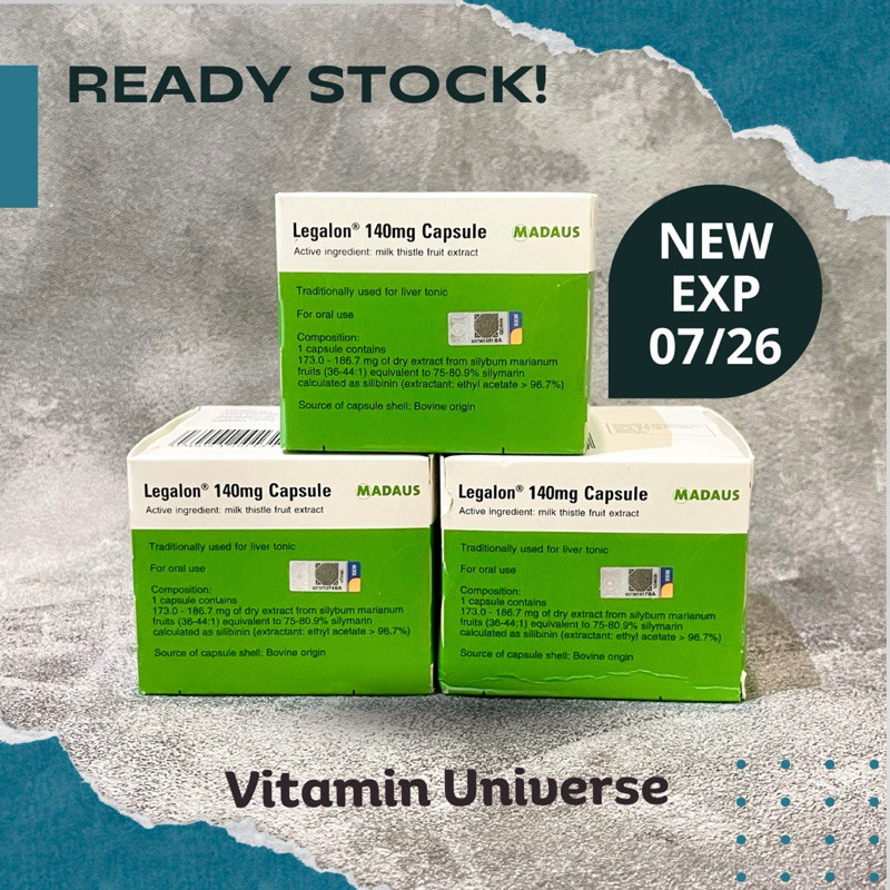 Legalon 140mg Capsules - 1 STRIP