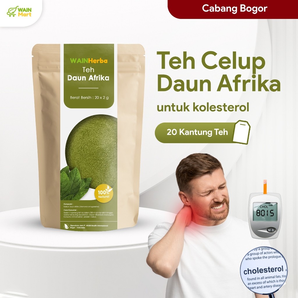 

Teh Celup Daun Afrika Ampuh Menurunkan Kolesterol dan Darah Tinggi