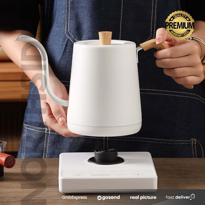 Jinsei Teko Kopi Electric Gooseneck coffee kettle Japanese ZK-KH202