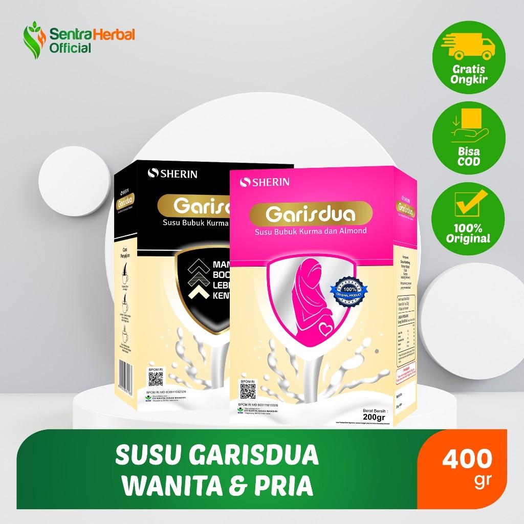 

Susu Garisdua Susu Kambing Etawa Promil - PROMO BUNDLING 2pcs PRIA & WANITA
