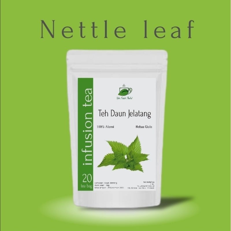 

TEH DAUN JELATANG /NETTLE LEAF TEA 100%organik (20 tea bag)
