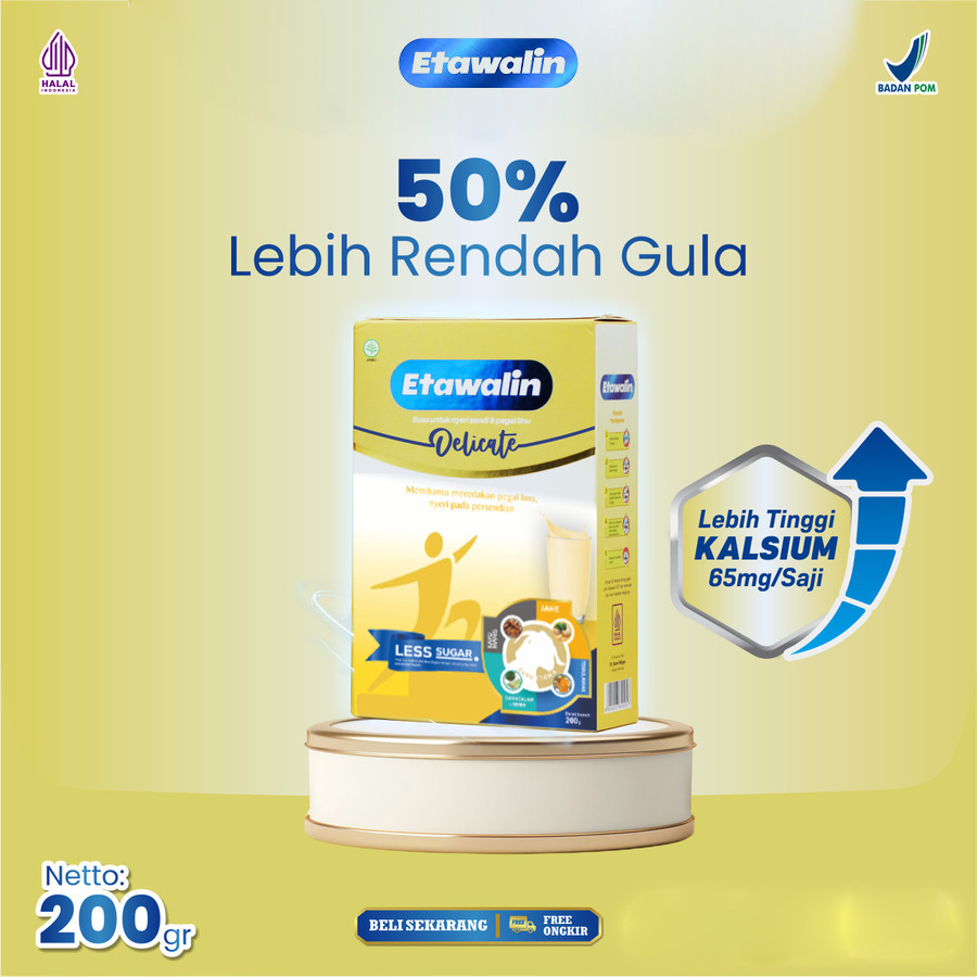 

1 Box Etawalin Delicate : Membantu Mengatasi Asam Urat, Rematik dan Nyeri Sendi Tanpa Efek Samping