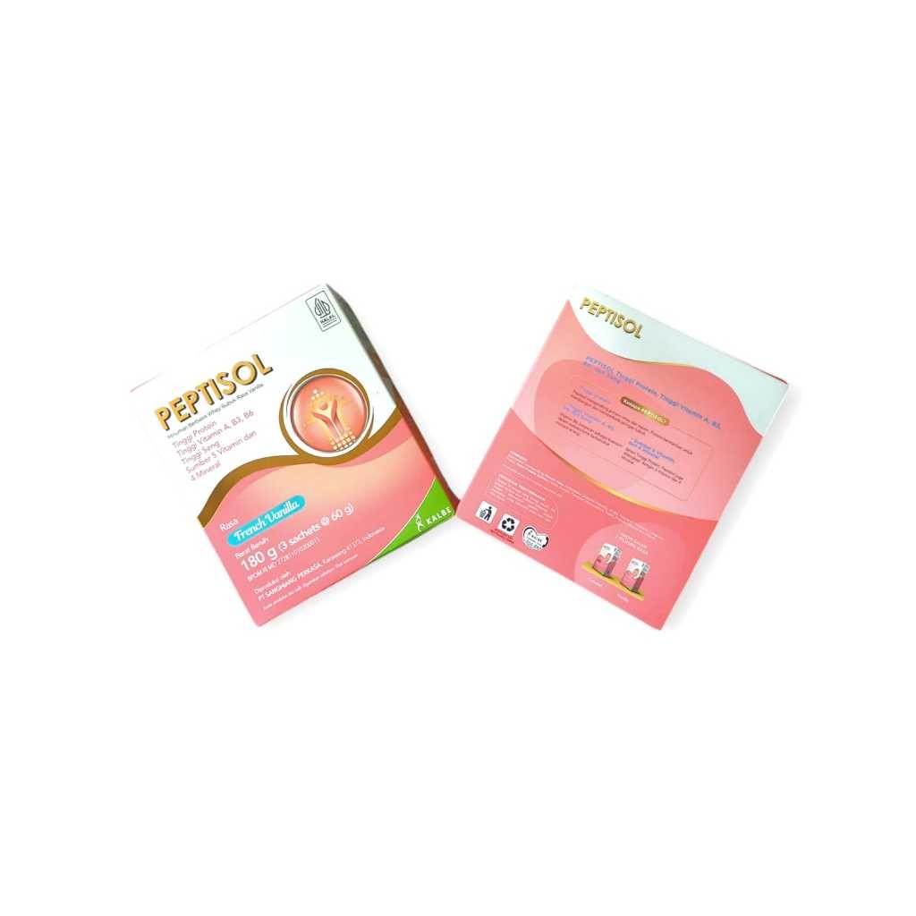 

Peptisol vanila 180 gr - Peptisol coklat 180 gr