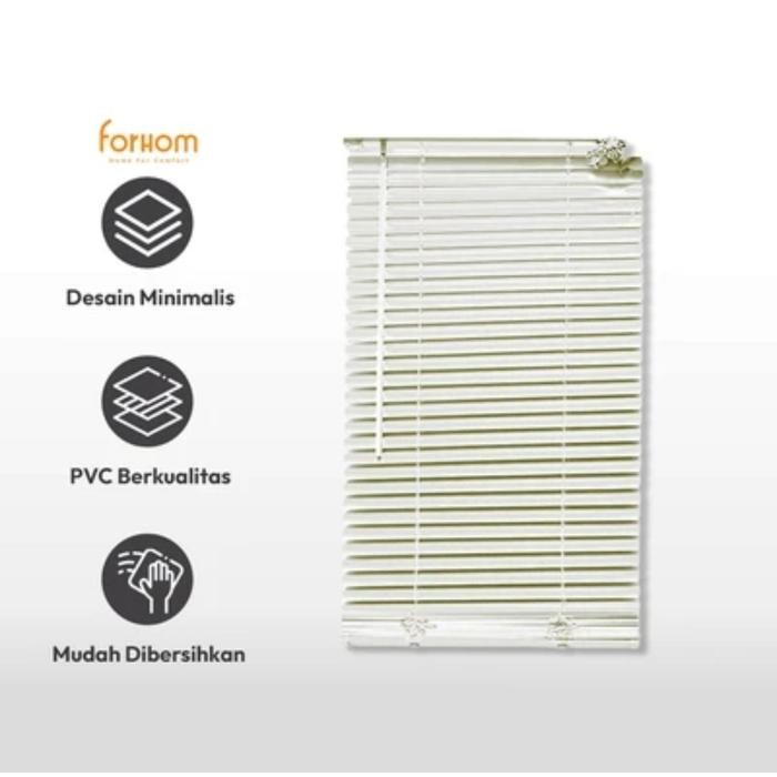 Tirai jendela gulung tali / Tirai Lipat / Tirai plastik PVC gulung jendela / Venetian Blind / Rooler