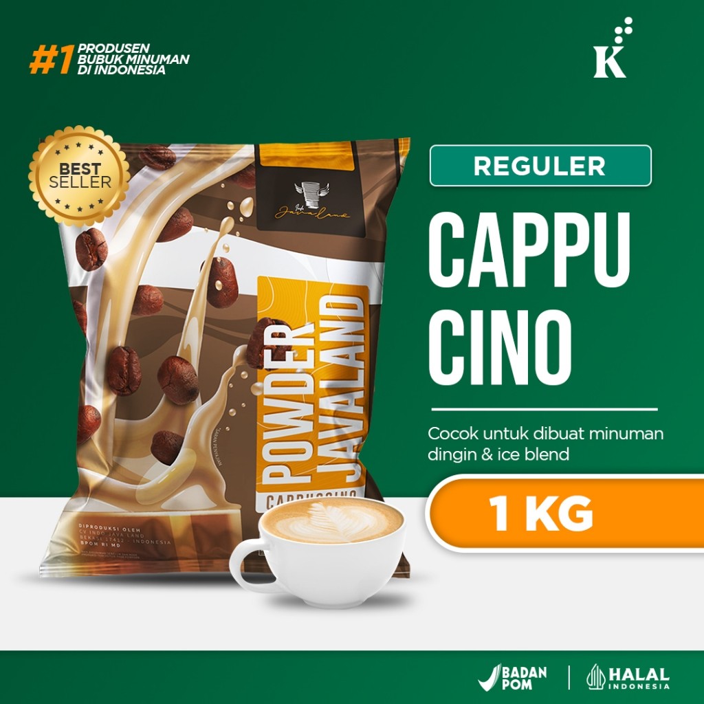 

Cappucino Powder Minuman Reguler 1 Kg