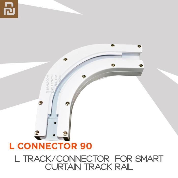 Curtain Rail Acc (gorden aksesoris) - L Track 90 Box1pc