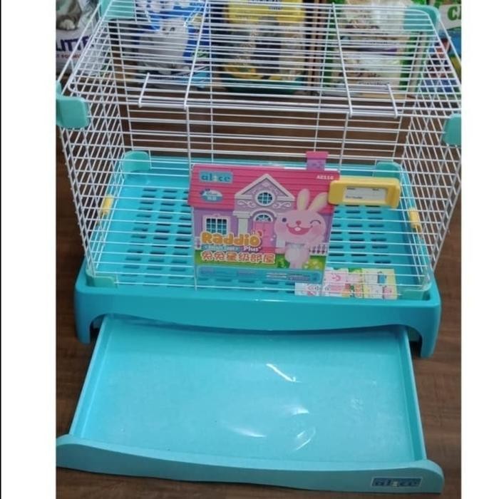 alice ae116 raddio rabbit cage kandang kelinci marmut