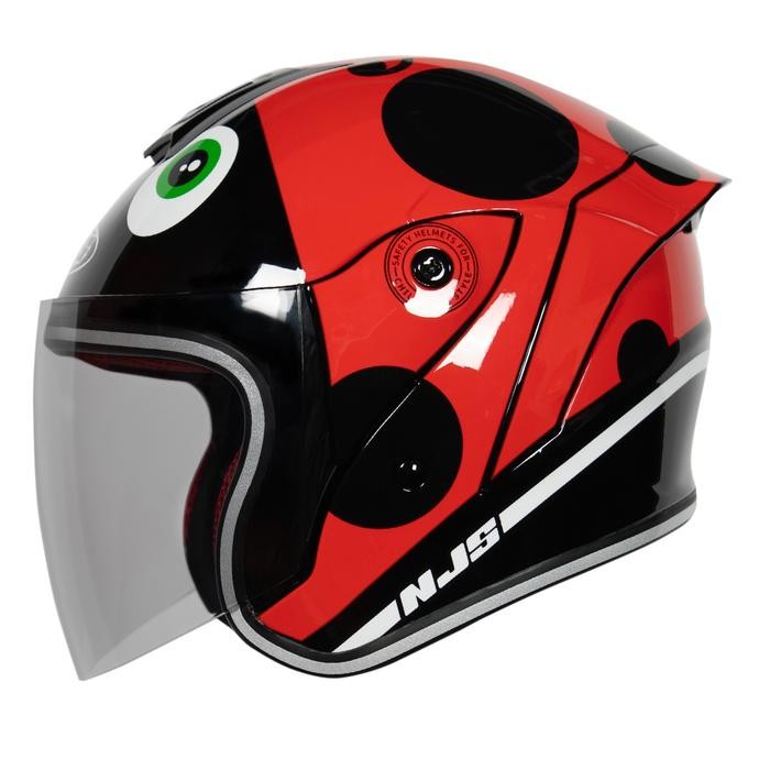 Njs Kairoz Kids Ladybug - Helm Anak Helm Njs Njs Anak Kairoz Anak Kairoz Motif Motif Anak Njs Ori