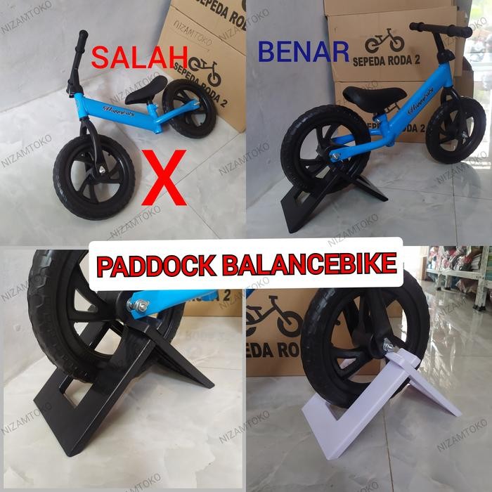 SALE STANDAR SEPEDA ANAK / PADDOCK BALANCE BIKE / JAGANG SEPEDA RODA 2
