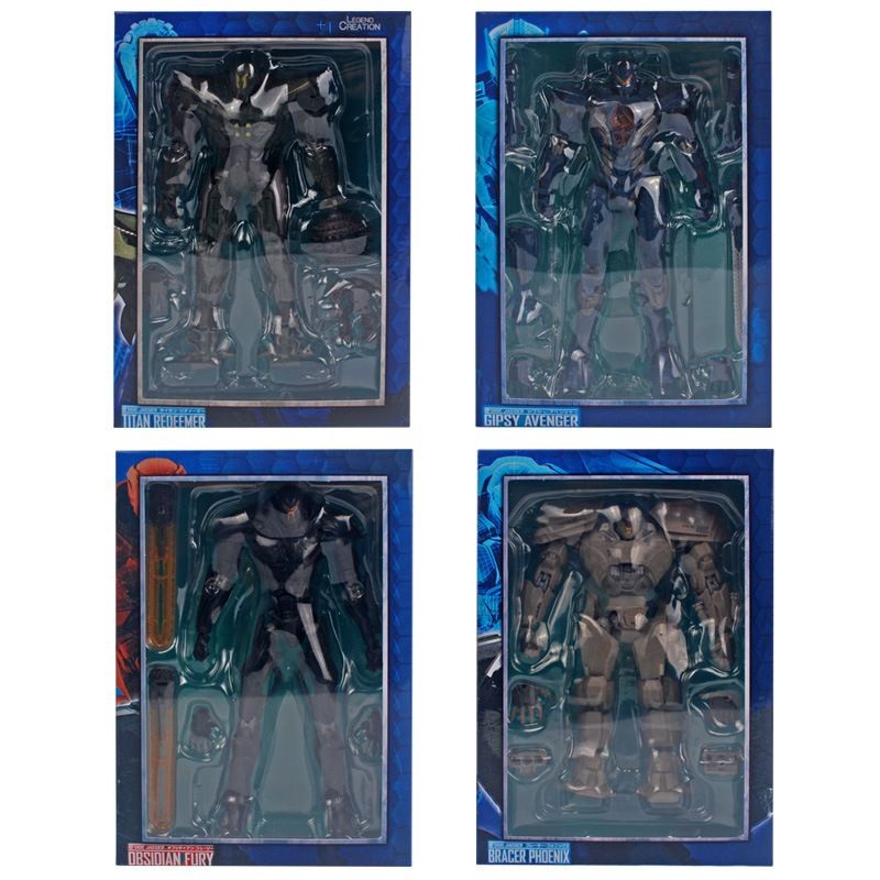 Pacific Rim uprising 2 titan redeemer gipsy avenger obsidian fury br saber Athena pacific rim