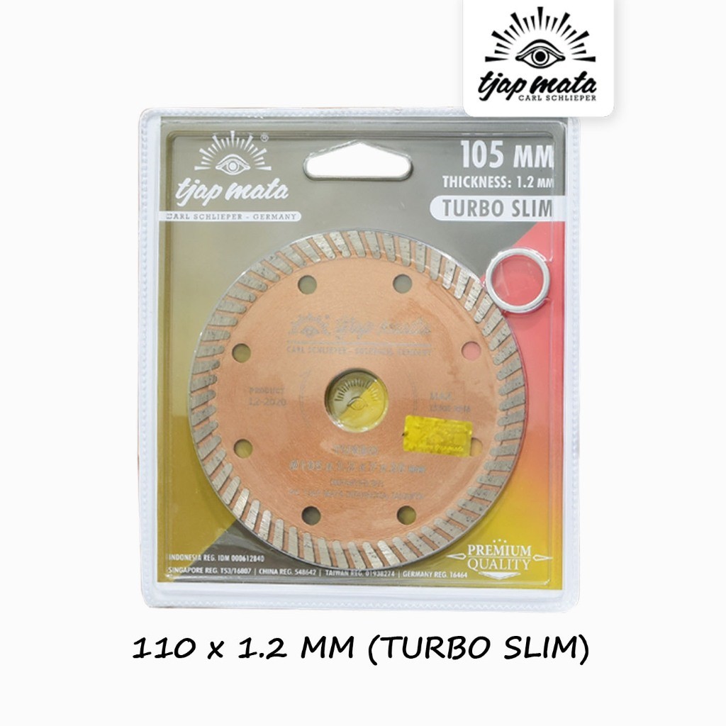 TJAP MATA / CAP MATA Mata Potong Granit / Keramik 105 MM (Turbo Slim)