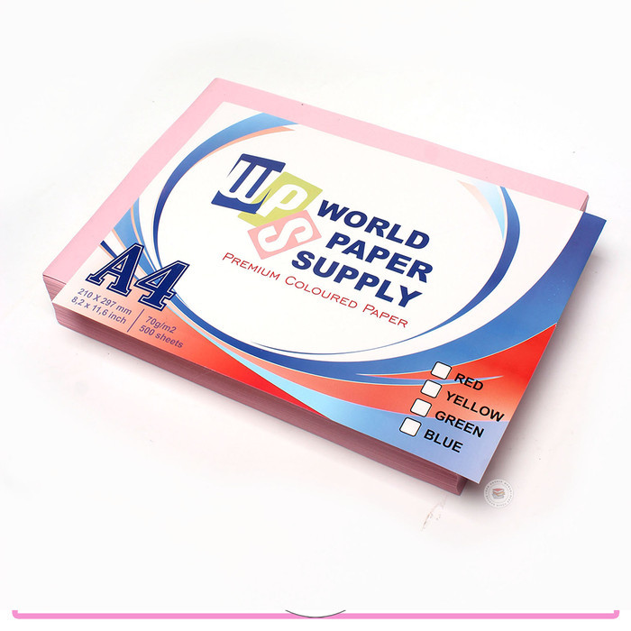 

Terlaris- Wps Kertas Hvs A4 Warna 70Gr