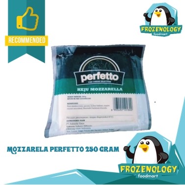 

Mozarella Cheese PERFETTO / Keju Mozarela 250 Gr Best Quality Mozzarella Mozzarela