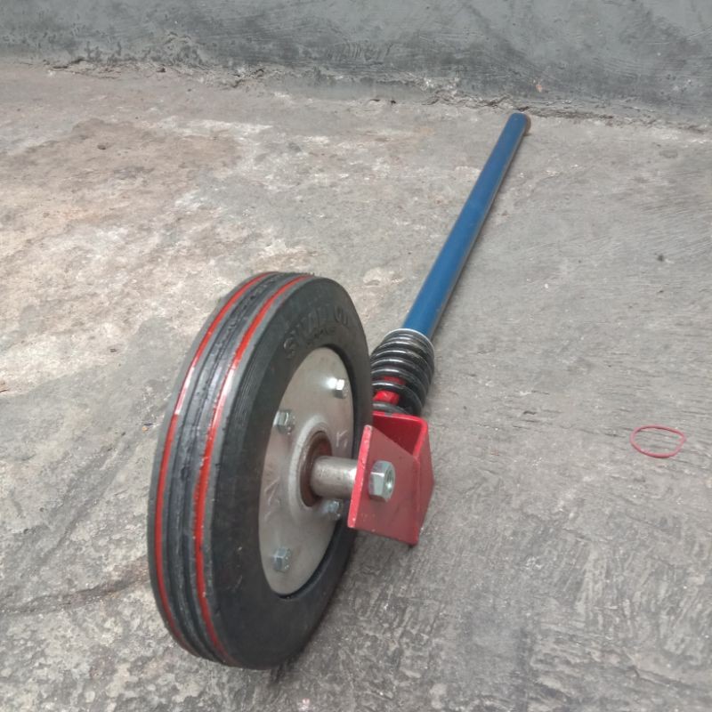 Roda gletrek roda bantu belakang Gerobak