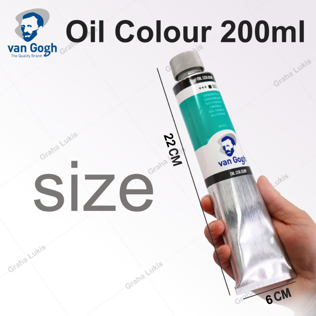 

Van Gogh Oil Colour 200 ml - Cat Minyak 200ml