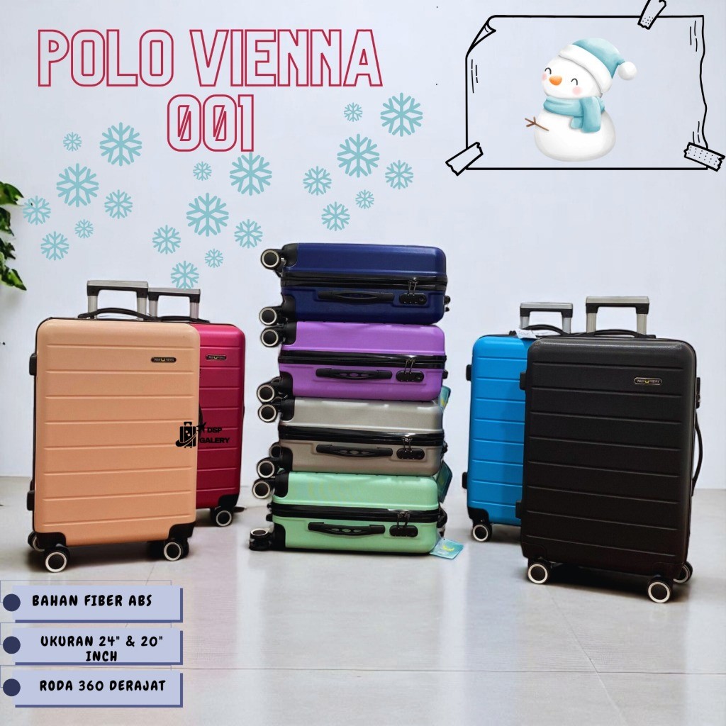 KOPER FIBER 24 INCH 001 POLO VIENNA KOPER IMPORT, KOPER UMROH BERGARANSI, KOPER ANTI MALING