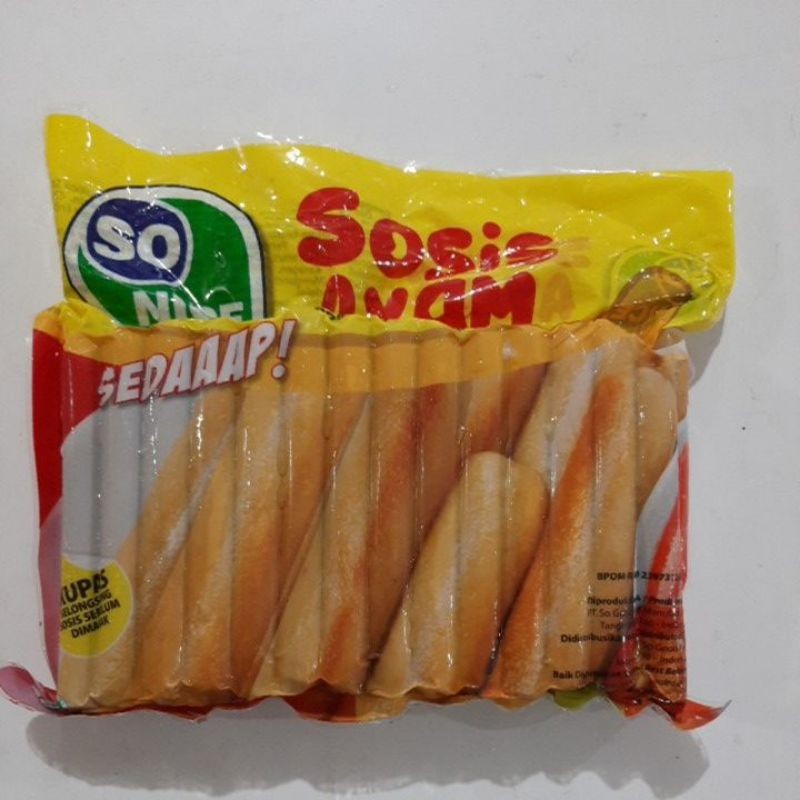 

Sonice Sosis Ayam Sedaap 1kg Rasa Enak