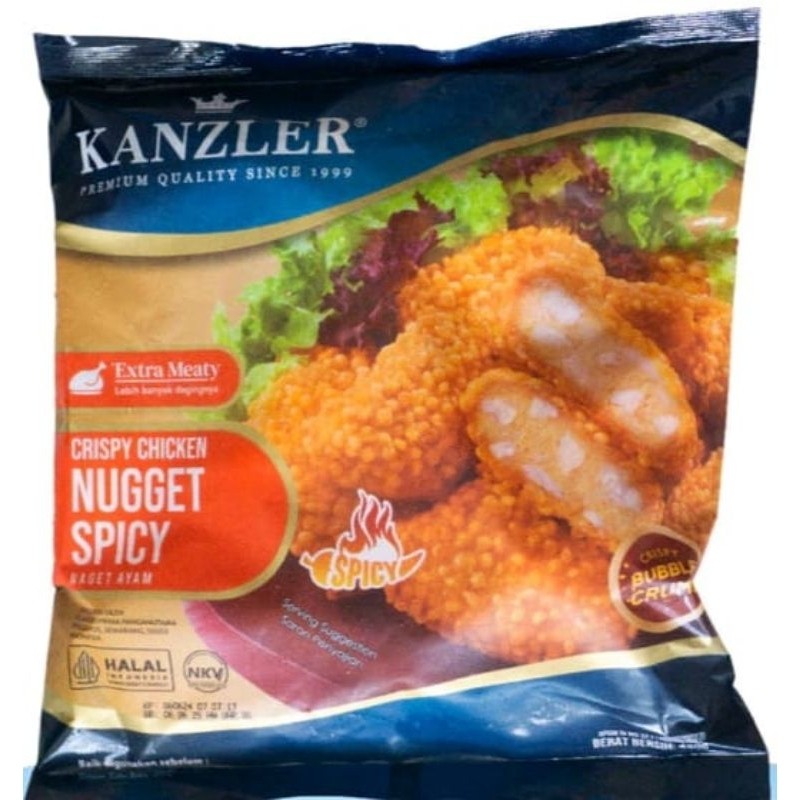

Kanzler Nugget Crispy Spicy Extra Meaty Halal