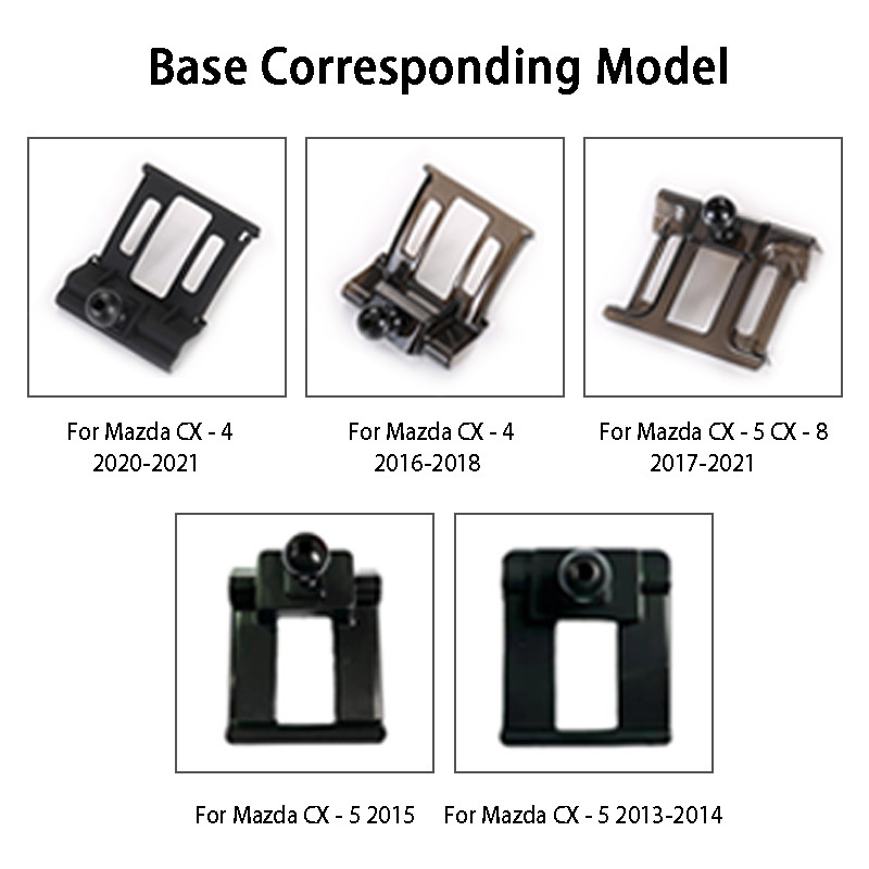 Car Mobile Phone Holder For Mazda CX-4 CX-5 CX-8 2013-2021 Car Stying Accessories Air Vent Mount Bra