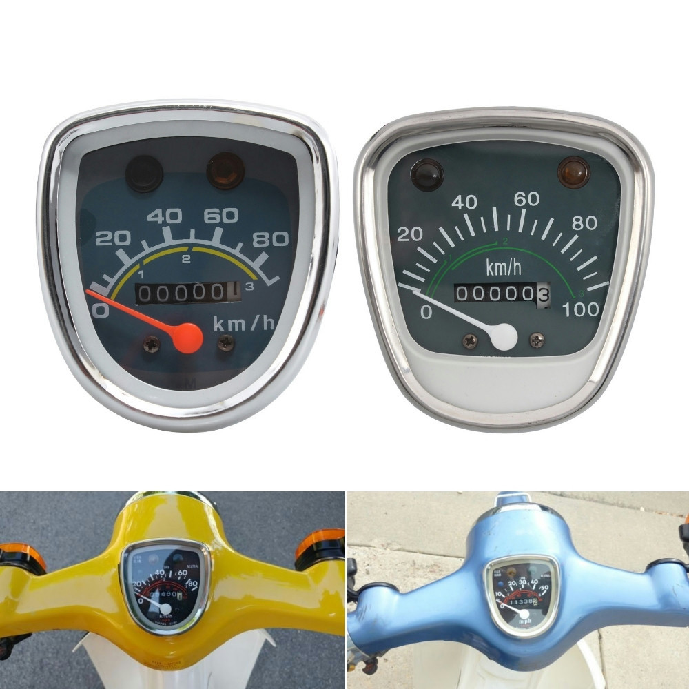 Motorcycle Digital Odometer Speedometer Tachometer Retro Modified For Honda Passport Cub C50 C70 C90