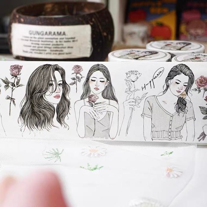 

Neosign - Jennyuanzi Rose Girl Washi Tape