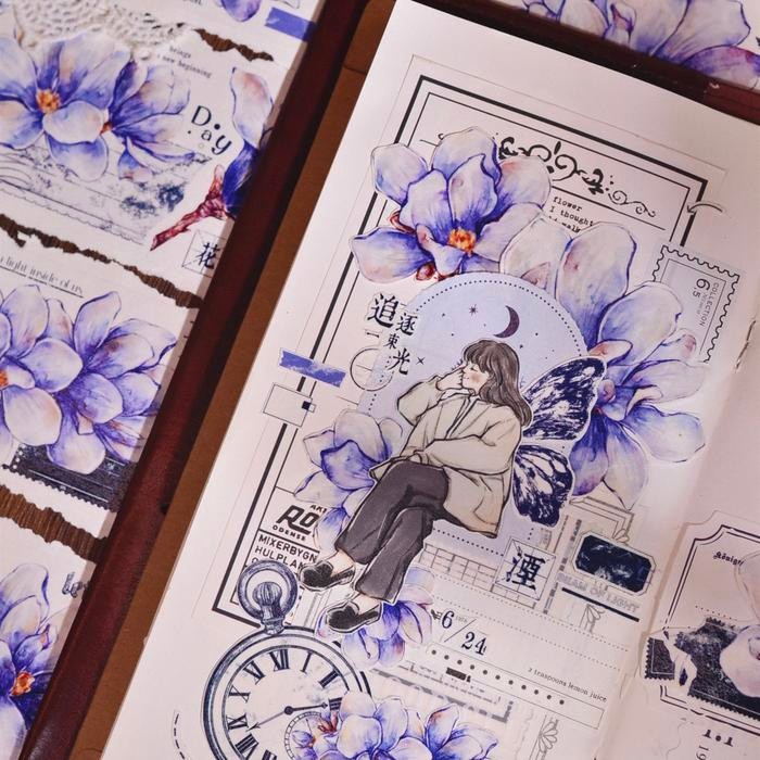

Neosign - Little White Big Blue Washi & Pet Tape