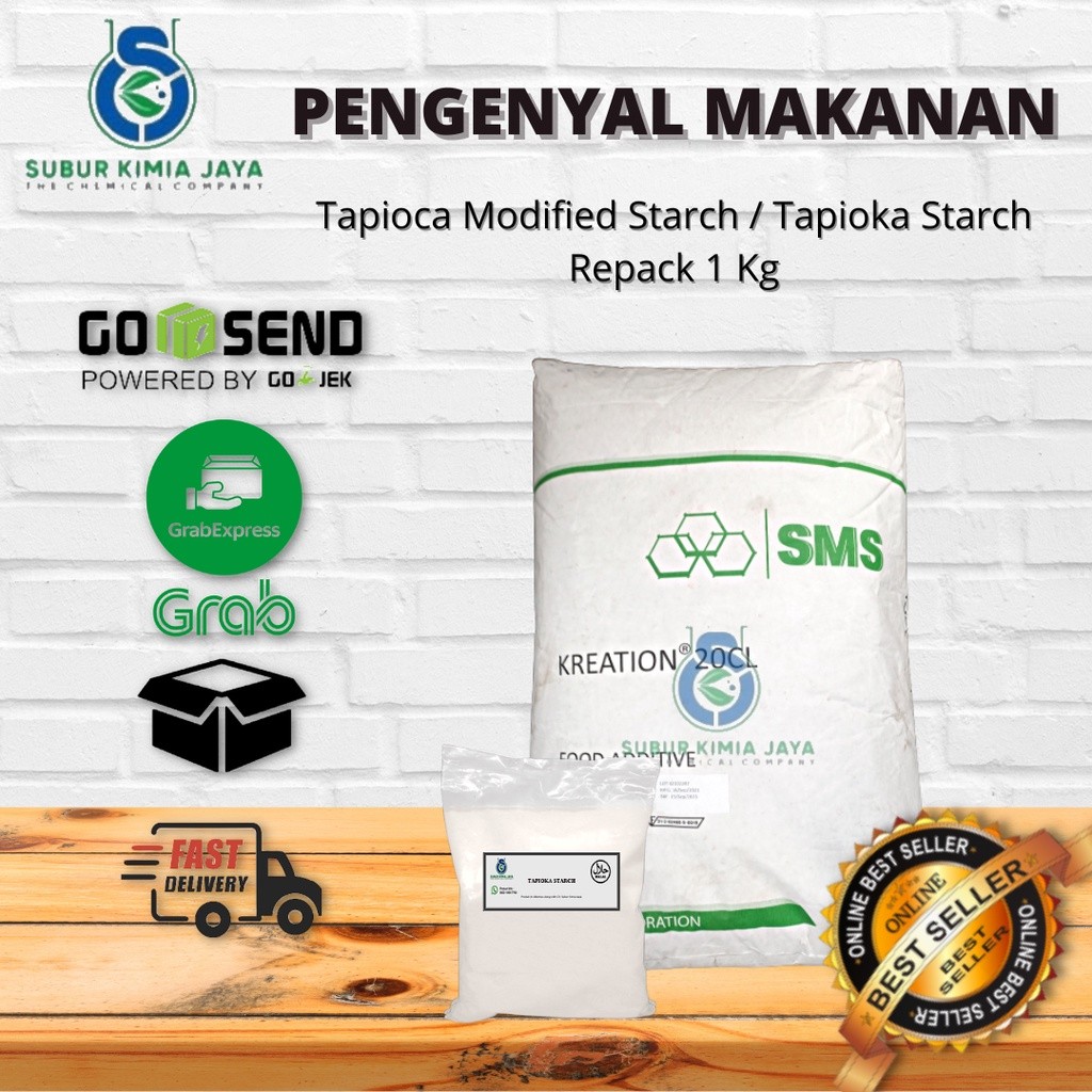 

Pati Tapioka Termodifikasi / Modified Tapioca Starch 1 KG