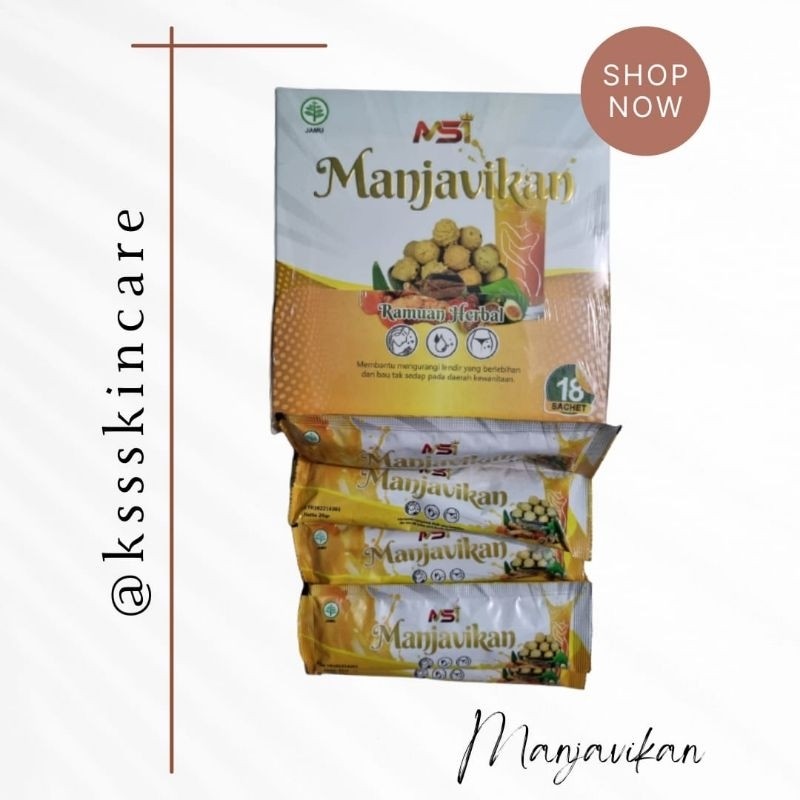 

ORIGINAL 1BOX Manjavikannnn isi 15 Sachets Kemasan 20gr