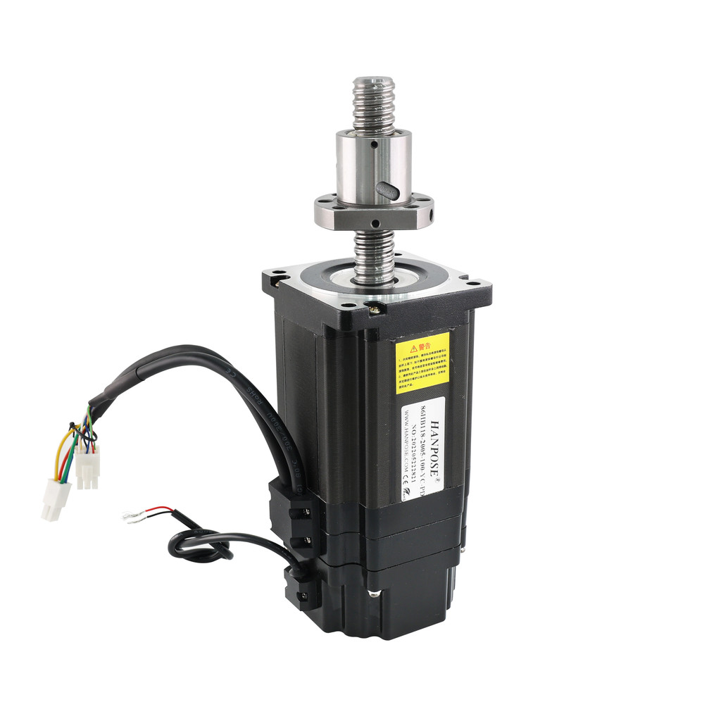 NEMA 34 Closed Loop Permanent Magnet Brake Ball Screw Motor 8N.M 6A 86HB118-2005-100-YC-PD 100-300mm