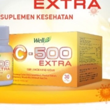 CNI VITAMIN C WELL 3 C- EXTRA KAN STRIP BOX MIRIP ESTER C CNI