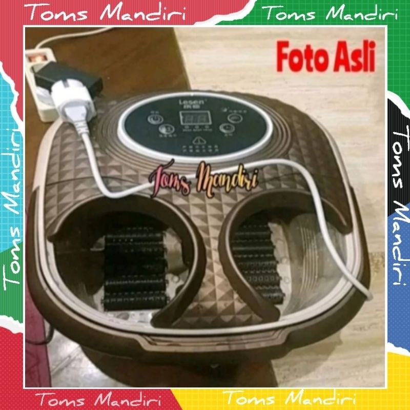 Mesin Pijat Kaki Elektrik Reflexology/Mesin Rendam Pijat Kaki Foot SPA Lasen