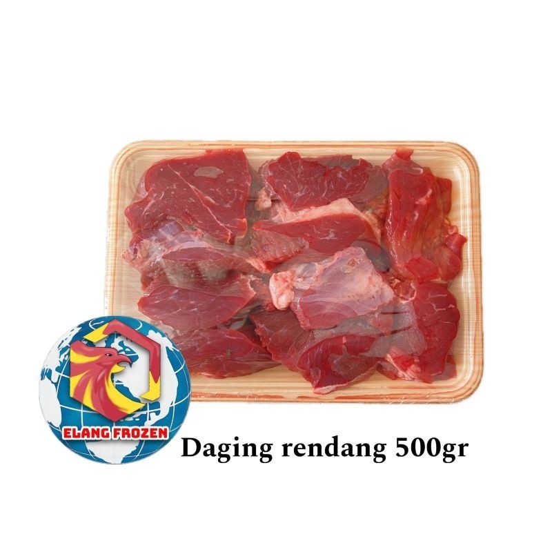 

Daging Rendang Fresh Potong 500gr Praktis
