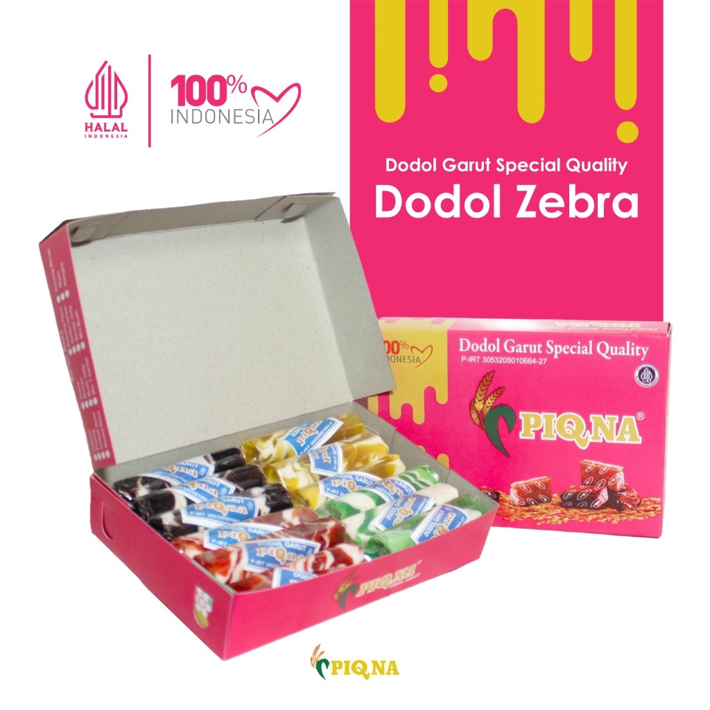 

PIQNA Dodol Garut Zebra Special Quality 500g