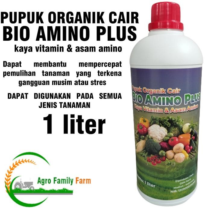 BIO AMINO PLUS Pupuk Organik Cair Pupuk Asam Amino 1 Liter