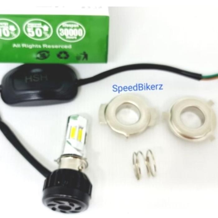 Lampu Depan HID 6 LED / BOHLAM HID 6 SISI / HID LED 6 SISI