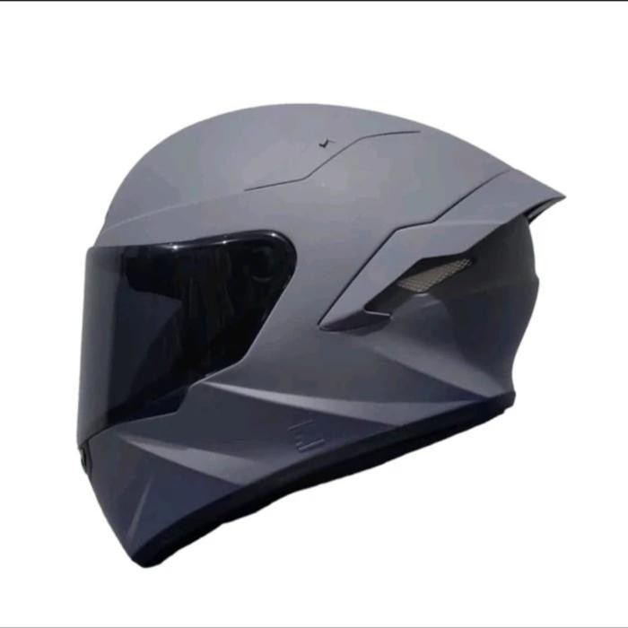 Terlaris Helm Fullface Kbr Tt Course Hitam Dop Glossy Paket Ganteng Pria Wanita Dewasa Identik Kyt
