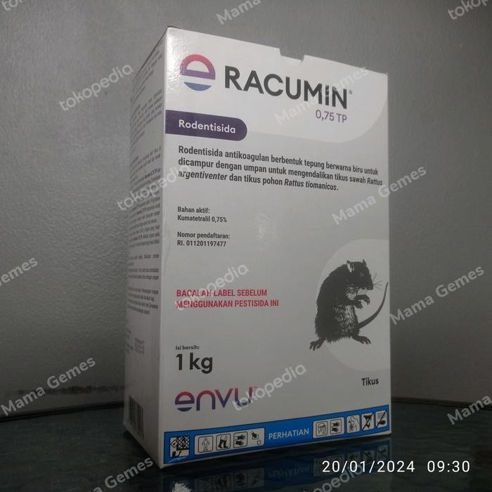 Racumin TP @ 1 Kg Racun Tikus Bubuk Ampuh
