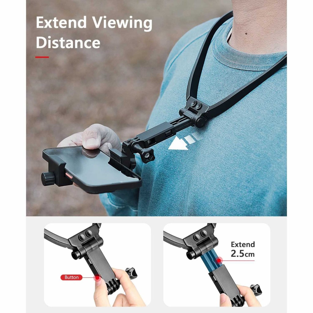 Dudukan Leher Bluetooth Remote Kalung Leher GoPro Neck Holder Mount Bluetooth Remote GoPro Neck Neck