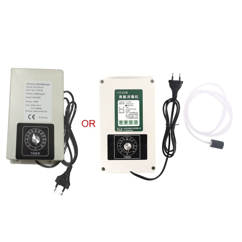 Mesin Pembersih Udara Generator Ozon 2000mg Pembersih Bau Sistem Sanitasi Teratai Pembersih Udara