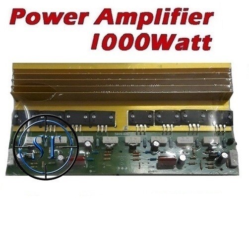 [YE] Kit Power Amplifier Stereo 1000 Watt TR Transistor TR SANKEN II SA1216 / SC2922 Kw2 ( 2x500W )