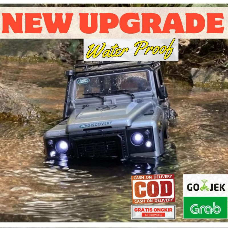 NEW UPGRADE MN99S MN98 Anti Air Waterproof Asli rc crawler LAND ROVER RTR full propo Rc Adventure