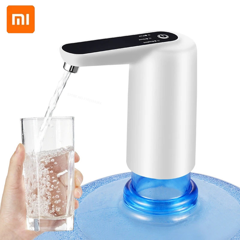 Dispenser Air Nirkabel Pompa Listrik Air Barel Mini Otomatis Pompa Botol Air Portabel Pengisi Daya U