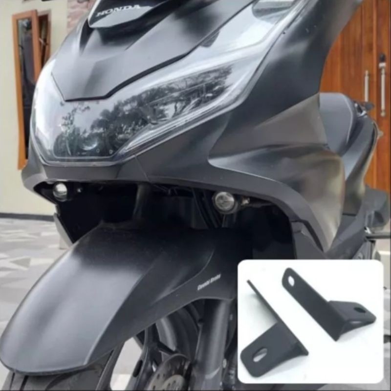 Ready Stock Breket Lampu Foglamp Pcx 160 Pcx 150 Breket Dudukan Lampu Tembak Pcx 160 Pcx 150