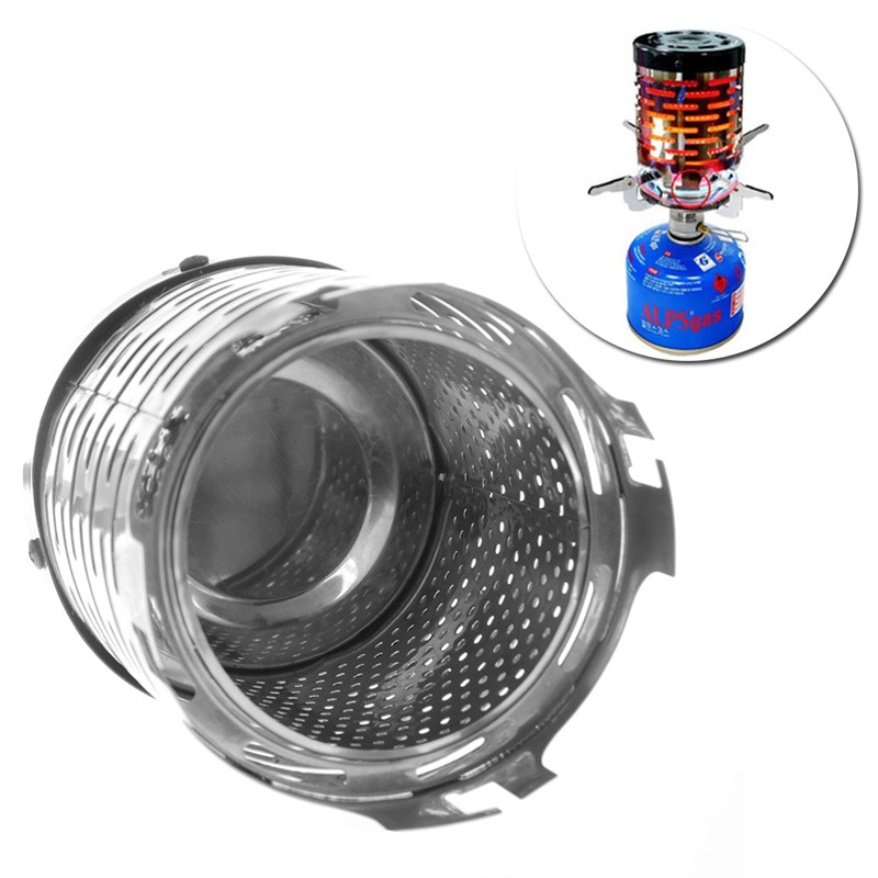 Pemanas Gas Portabel Luar Ruangan Perlengkapan Berkemah Kompor Penghangat Penutup Pemanas Pembakar G