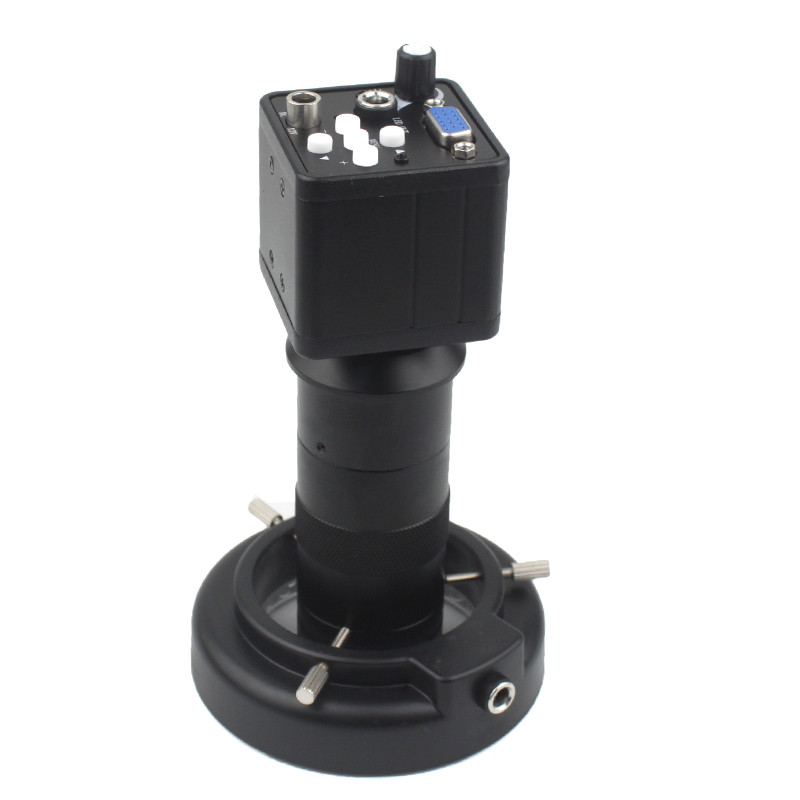 Set Kamera Digital Mikroskop Monokuler VGA 13MP + Lensa Dapat Disesuaikan 130X + Setelan Lampu LED P